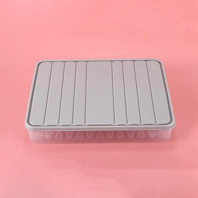 Boîte de rangement - FoodSaverBox™ - Carré gris - Cuisine infinie