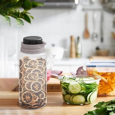 Pot alimentaire - JarKitchen™ - Noir - Cuisine infinie