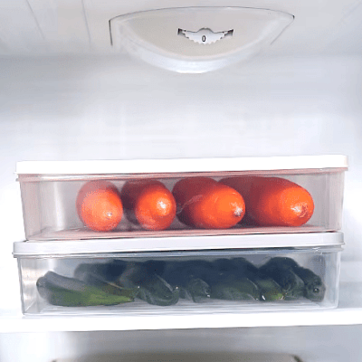 Boîte de rangement - FoodSaverBox™ - Carré blanc - Cuisine infinie