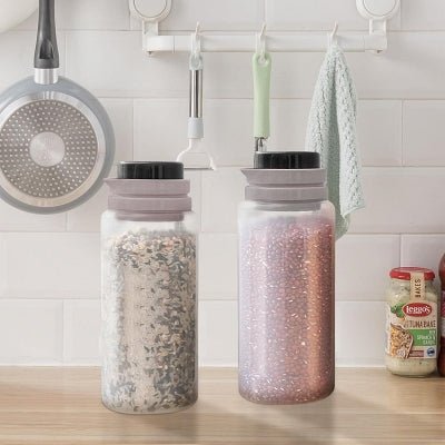 Pot alimentaire - JarKitchen™ - Noir - Cuisine infinie