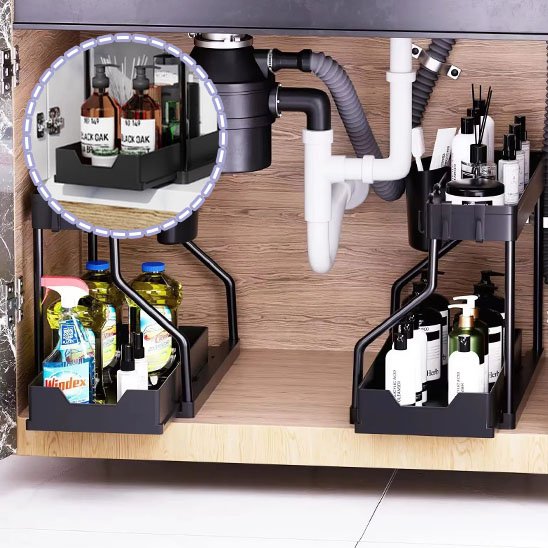 Rangement sous evier | Modulable