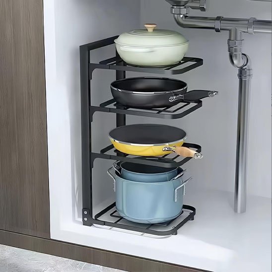 Étagère cuisine | SpaceOptimizer - Cuisine infinie