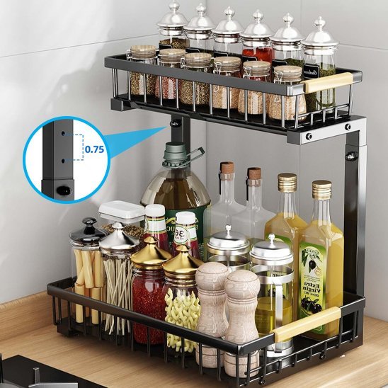 Rangement sous évier | Modulable - Cuisine infinie