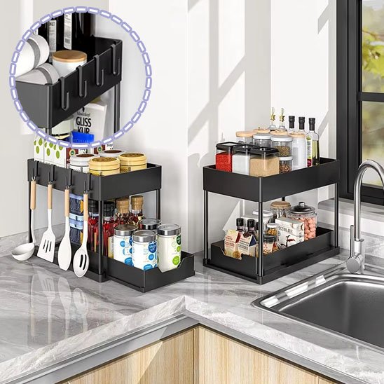 Rangement sous evier | Modulable