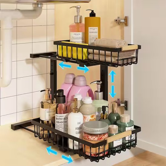 Rangement sous évier | Modulable - Cuisine infinie