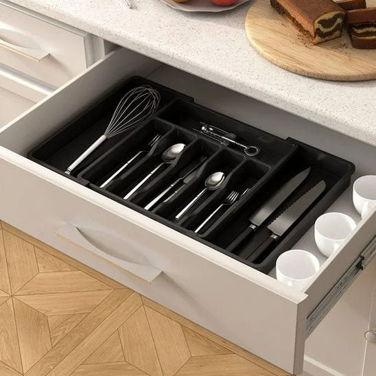 Range couvert | Élégant Gain de Place - Cuisine infinie