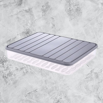 Boîte de rangement - FoodSaverBox™ - Carré gris - Cuisine infinie