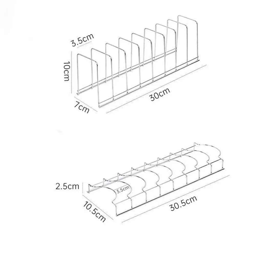 Égouttoir vaisselle indiquant les dimensions du produit