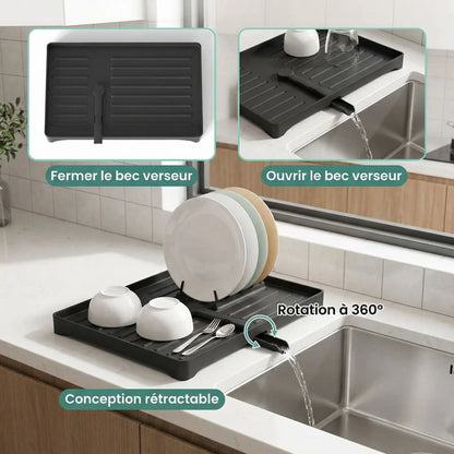 qui explique ce que l'égouttoir contient