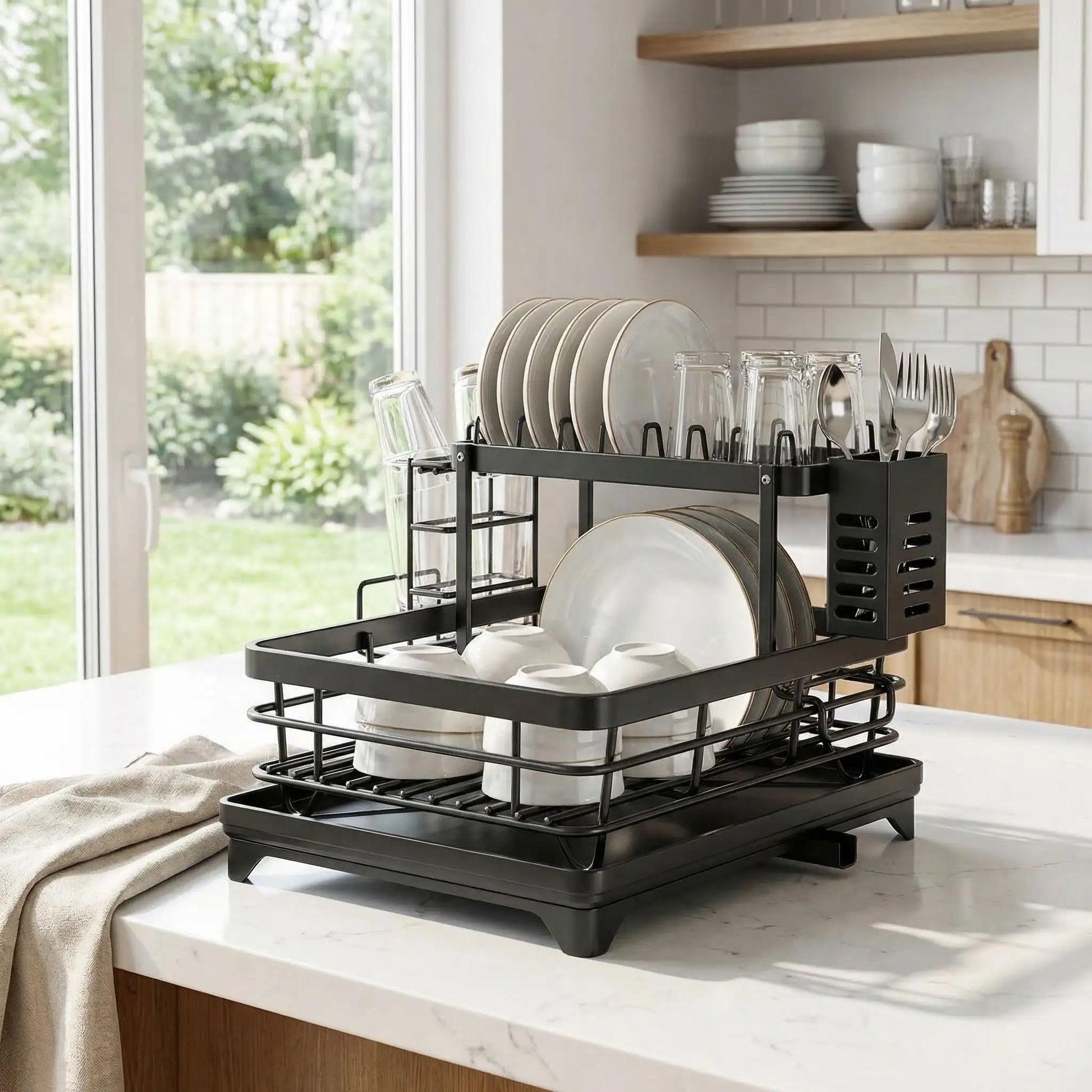 egouttoir vaisselle | 2 étages extensible - Cuisine infinie