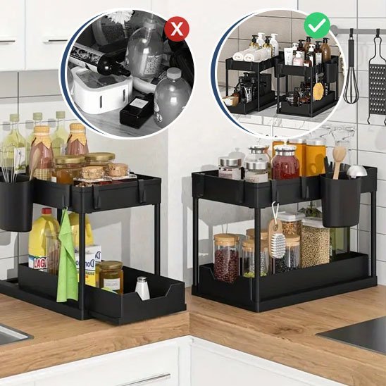 Rangement sous evier | ModuSpace - Cuisine infinie