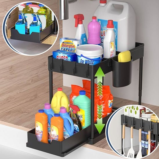 Rangement sous evier | ModuSpace - Cuisine infinie